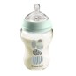 Biberon en Verre 250ml Decoré Bleu 0m+ Biberon en Verre 250ml Decoré Bleu 0m+