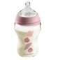 Biberon en Verre 250ml Decoré Rose 0m+ Biberon en Verre 250ml Decoré Rose 0m+