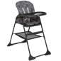 Chaise haute Mimzy Snacker - ABC Charcoal Chaise haute Mimzy Snacker - ABC Charcoal