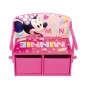 Banc à Jouets 3 en 1 en Bois Transformable en Bureau Minnie Banc à Jouets 3 en 1 en Bois Transformable en Bureau Minnie