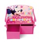 Banc à Jouets 3 en 1 en Bois Transformable en Bureau Minnie Banc à Jouets 3 en 1 en Bois Transformable en Bureau Minnie