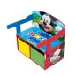 Banc à Jouets 3 en 1 en Bois Transformable en Bureau Mickey Banc à Jouets 3 en 1 en Bois Transformable en Bureau Mickey