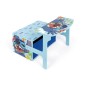 Banc à Jouets 3 en 1 en Bois Transformable en Bureau Stitch Banc à Jouets 3 en 1 en Bois Transformable en Bureau Stitch