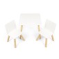 Ensemble de Table + 2 Chaises en Bois Ensemble de Table + 2 Chaises en Bois