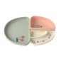 Set de Vaisselle en Silicone 3pcs Cerise