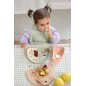 Set de Vaisselle en Silicone 3pcs Cerise