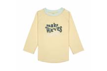T-Shirt Anti-uv Make Vagues Vanille 7-12 mois