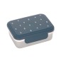 Boîte à Goûter Inox Happy Prints Bleu Nuit Boîte à Goûter Inox Happy Prints Bleu Nuit