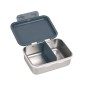Boîte à Goûter Inox Happy Prints Bleu Nuit Boîte à Goûter Inox Happy Prints Bleu Nuit