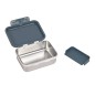 Boîte à Goûter Inox Happy Prints Bleu Nuit Boîte à Goûter Inox Happy Prints Bleu Nuit