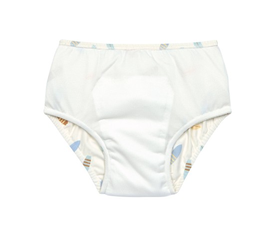 Maillot de Bain Couche Planches de Surf Ecru 3-6 mois