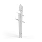 Chaise Haute Click & Fold 3 en 1 White Chaise Haute Click & Fold 3 en 1 White