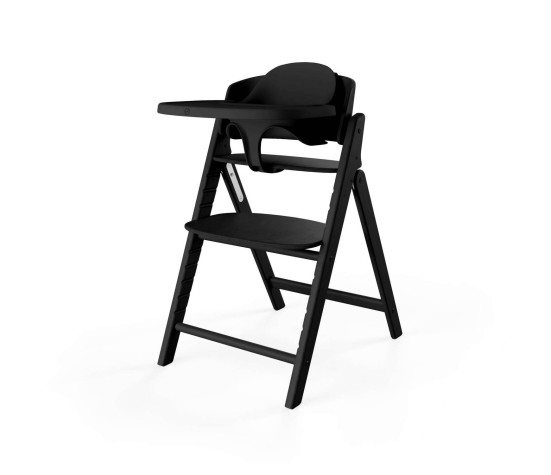 Chaise Haute Click & Fold 3 en 1 Noir