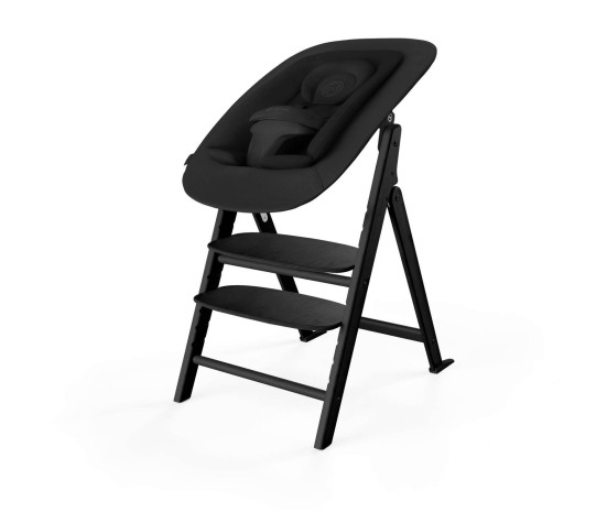 Chaise Haute Click & Fold 4 en 1 Noir