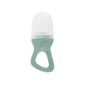 Grignoteuse en silicone vert Sauge Grignoteuse en silicone vert Sauge