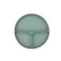 Plat à Compartiments en silicone Vert Sauge Plat à Compartiments en silicone Vert Sauge