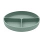 Plat à Compartiments en silicone Vert Sauge Plat à Compartiments en silicone Vert Sauge