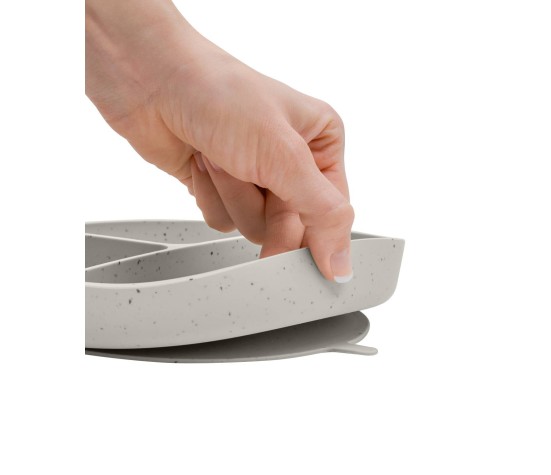 Plat à Compartiments en silicone Sable