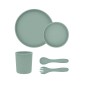 Coffret Repas 5pcs Silicone Vert Sauge Coffret Repas 5pcs Silicone Vert Sauge
