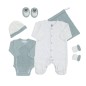 Kit Naissance 6pcs Sauge 0 mois