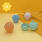 Lot de 4 Aspergeurs de Bain Silicone Lot de 4 Aspergeurs de Bain Silicone