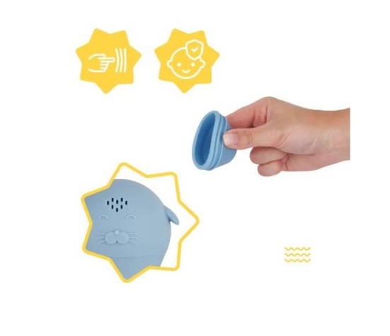 Lot de 4 Aspergeurs de Bain Silicone