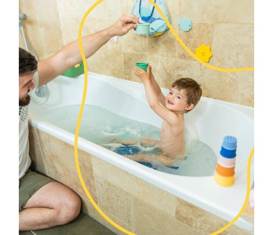 Jouets de bain Empilables Silicone