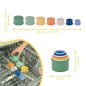 Jouets de bain Empilables Silicone Jouets de bain Empilables Silicone