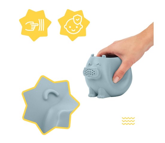 Arrosoir en silicone Hipopotame