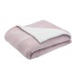 Couverture Sherpa Rose Wooly 75x100 cm Couverture Sherpa Rose Wooly 75x100 cm