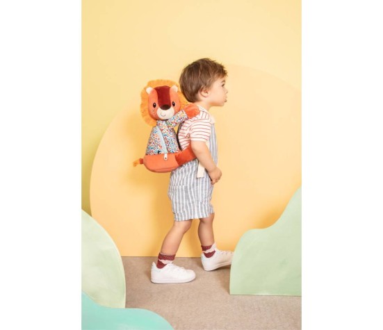 Sac à dos doux Jack le lion