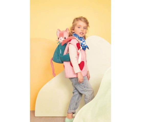 Sac à dos doux Jeanne le chat