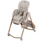 Chaise Haute Minla Plus Élégance Beige Chaise Haute Minla Plus Élégance Beige