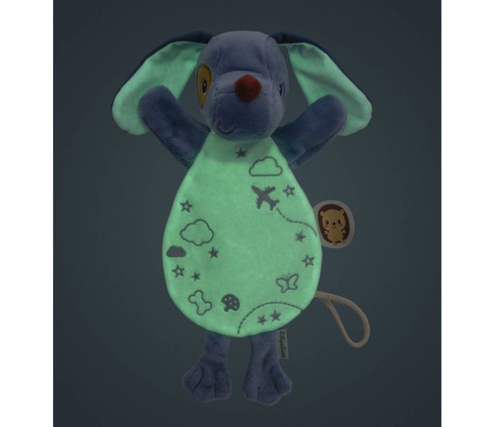 Doudou marionnette phosphorescent Jules