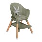 Chaise Haute Woody Vert 6 en 1 Chaise Haute Woody Vert 6 en 1