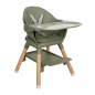 Chaise Haute Woody Vert 6 en 1 Chaise Haute Woody Vert 6 en 1