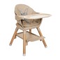 Chaise Haute Woody Beige 6 en 1 Chaise Haute Woody Beige 6 en 1