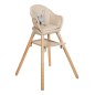 Chaise Haute Woody Beige 6 en 1 Chaise Haute Woody Beige 6 en 1