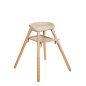 Chaise Haute Woody Beige 6 en 1 Chaise Haute Woody Beige 6 en 1