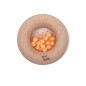 Petit Boum Hochet Sensory Donut Orange Petit Boum Hochet Sensory Donut Orange