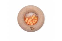 Petit Boum Hochet Sensory Donut Orange