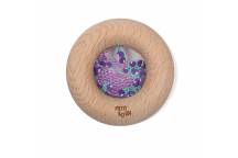 Petit Boum Hochet Sensory Donut Aubergine