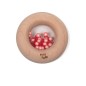 Petit Boum Hochet Sensory Donut Tomate Petit Boum Hochet Sensory Donut Tomate