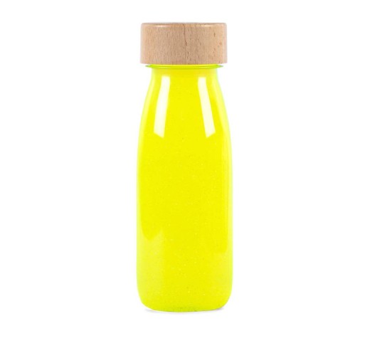 Bouteille sensorielle Jaune Fluo - Petit Boum