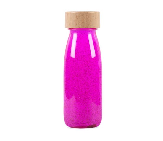 Bouteille sensorielle Rose Fluo - Petit Boum
