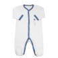Pyjama Dors Bien Fleur Bleu 0 mois Pyjama Dors Bien Fleur Bleu 0 mois