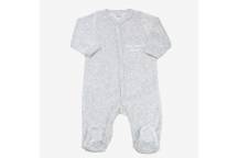 Pyjama Dors Bien Texte Gris 0 mois