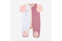Pyjama Dors Bien Rose et Blanc 0 mois