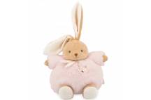 Peluche Lapin Patapouf Rose