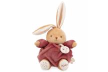 Peluche Lapin Patapouf Bordeaux